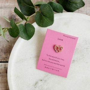 Equilibrium Sentiment Love Pin Brooch