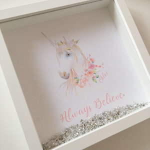 Always Believe Unicorn Frame