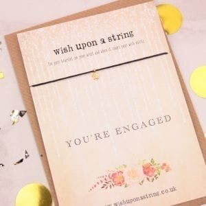 You're Engaged Wish String Bracelet