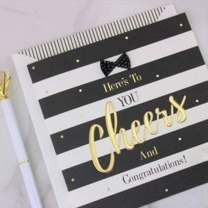 Here's To You Congratulations Card