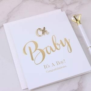 It's a Boy Congratulations Card