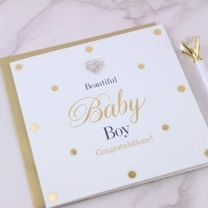 Baby Boy Congratulations Card