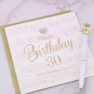 Happy 30th Birthday Card