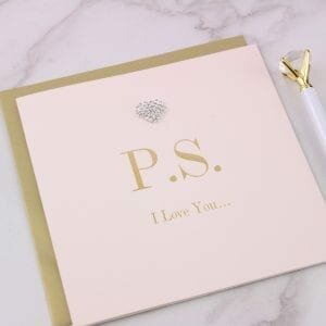 P.S I Love You Card