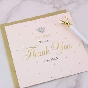 Just Wanted To Say Thank You Card