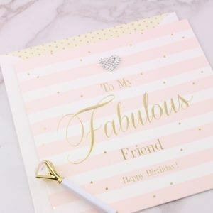 Large Fabulous Friend Birthday Card