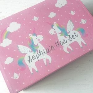 Personalised Unicorn Tea Set