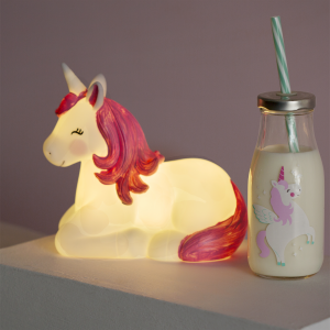 Personalised Unicorn Mini Milk Bottle