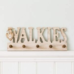 Walkies Dog Lead Peg Plaque