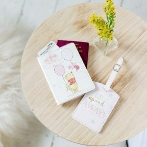Girls Passport Holder & Luggage Tag