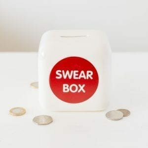 Swear Box With Scale Of Charges