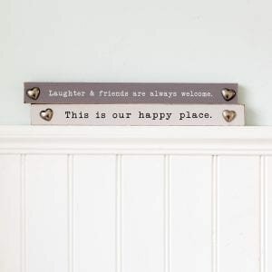 Silver Heart Home Long Wooden Blocks