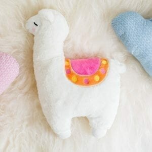 Lima Llama Shaped Cushion