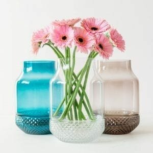 Large Gem Glass Vase Assortment