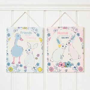 Bunny Or Duck Wooden Plaque