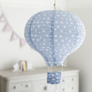 Blue Hot Air Balloon Lampshade