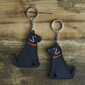 Black Labrador Key-Ring