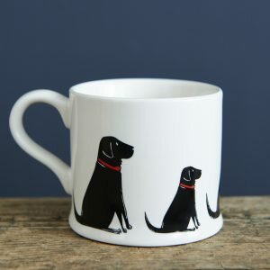 Black Labrador Ceramic Mug