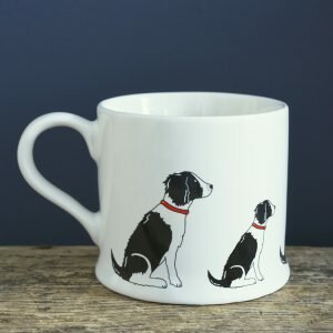 Black Springer Spaniel Ceramic Mug