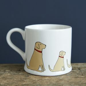 Yellow Labrador Ceramic Mug