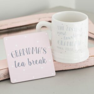 Grandma's Tea Break Mug & Coaster Set Assortment