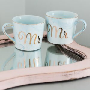 Blue Mr Marble Mug