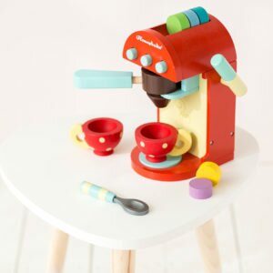 Wooden Coffee Machine Toy