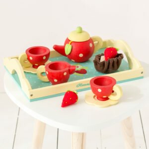 Wooden Tea Party Set