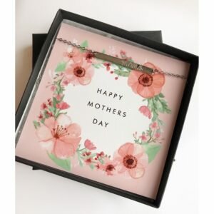 Mothers Day Mama Bar Necklace in a Gift Box