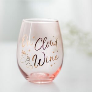 On Cloud Wine Unicorn Glass